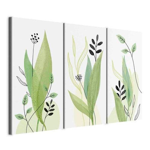 Obraz na płótnie Zielony dzień 60×90 cm, płótno włoskie