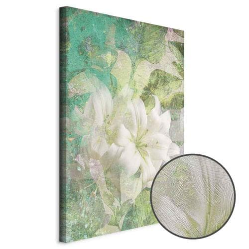 Картина на холсте Zielone tchnienie 20×30 см, стандартный холст