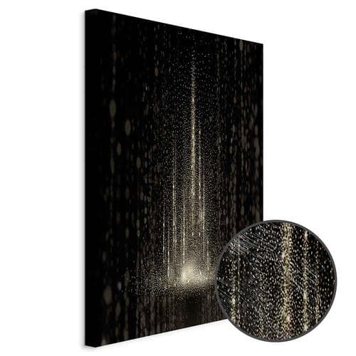 Leinwandbild Zamieć śnieżna 20×30 cm, Standardleinwand