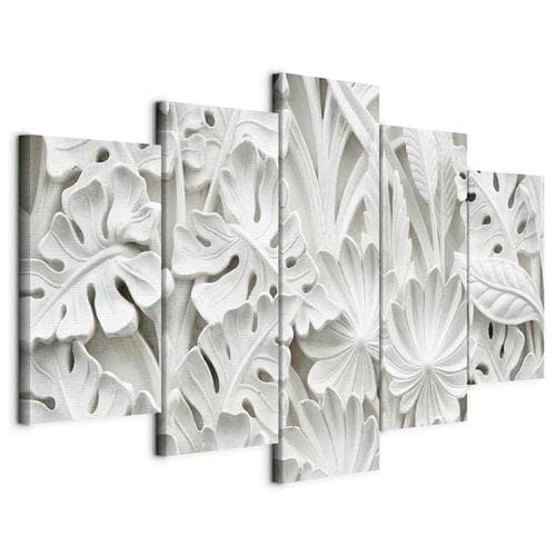 Canvas print Alabastrowy ogród szeroki 200×100 cm, standard canvas