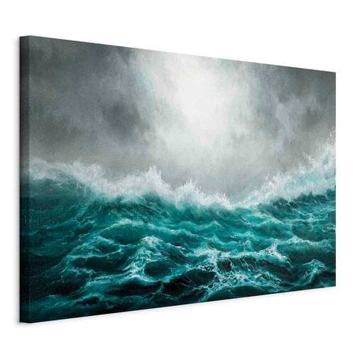 Obraz na płótnie Niespokojny ocean szeroki 120×80 cm, płótno standard