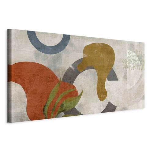Leinwandbild Miraż kształtów 120×60 cm, Standardleinwand