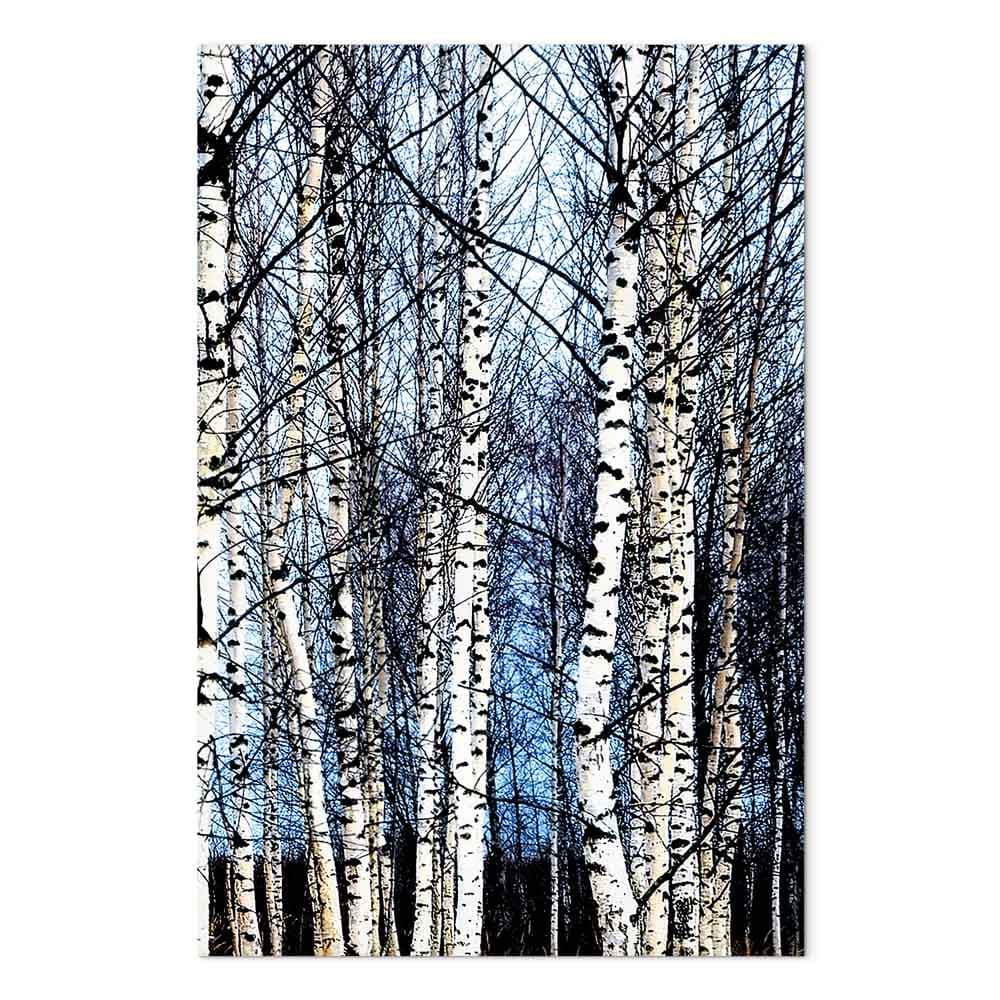 Leinwandbild Mroźny styczeń 20×30 cm, italienische Leinwand