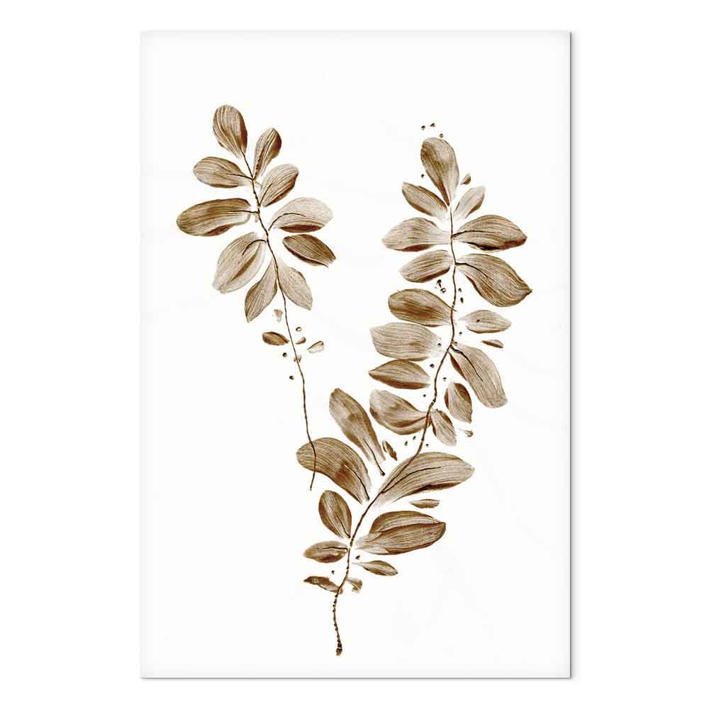 Картина на холсте Sierpniowe liście 60×90 см, итальянский холст