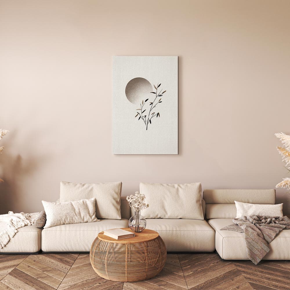 Obraz na płótnie Wschodni minimalizm 20×30 cm, płótno włoskie
