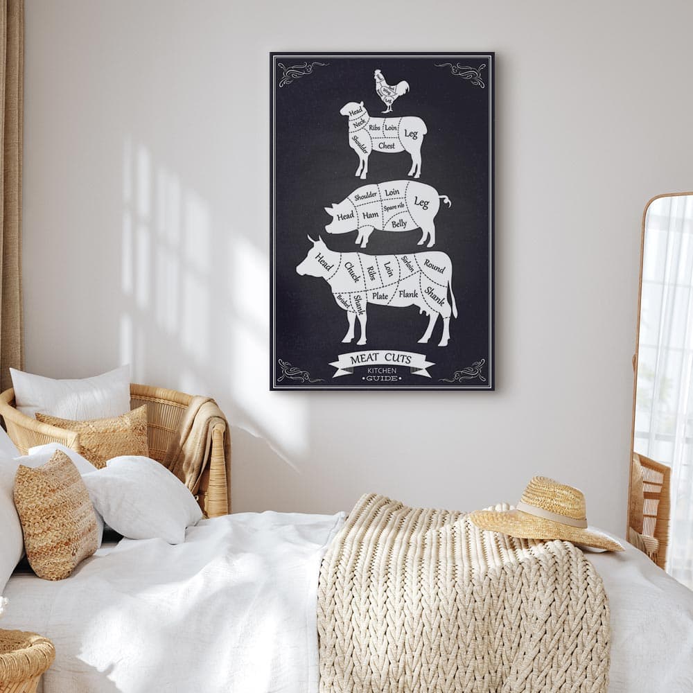 Leinwandbild Kuchenny niezbędnik 20×30 cm, Standardleinwand