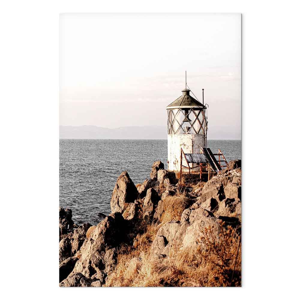 Canvas print Latarnia na klifie 20×30 cm, standard canvas