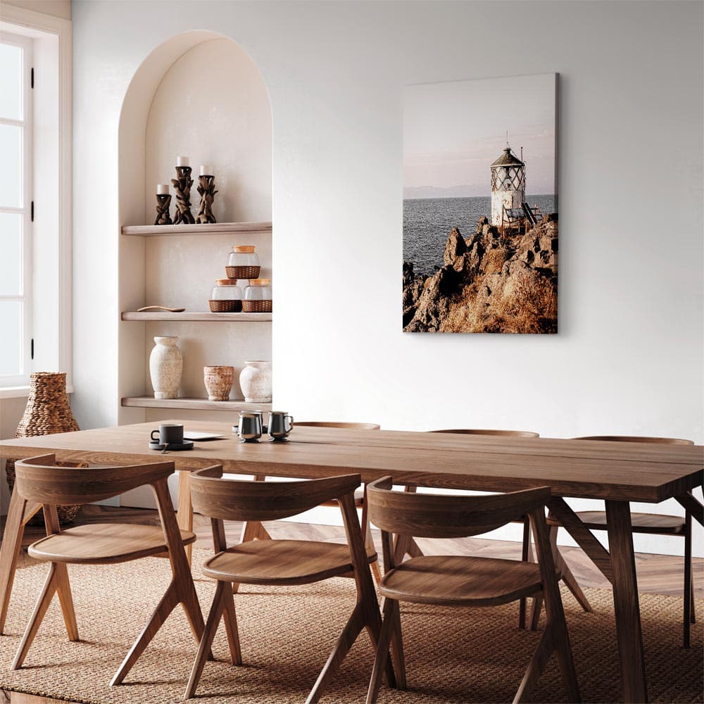 Canvas print Latarnia na klifie 20×30 cm, standard canvas