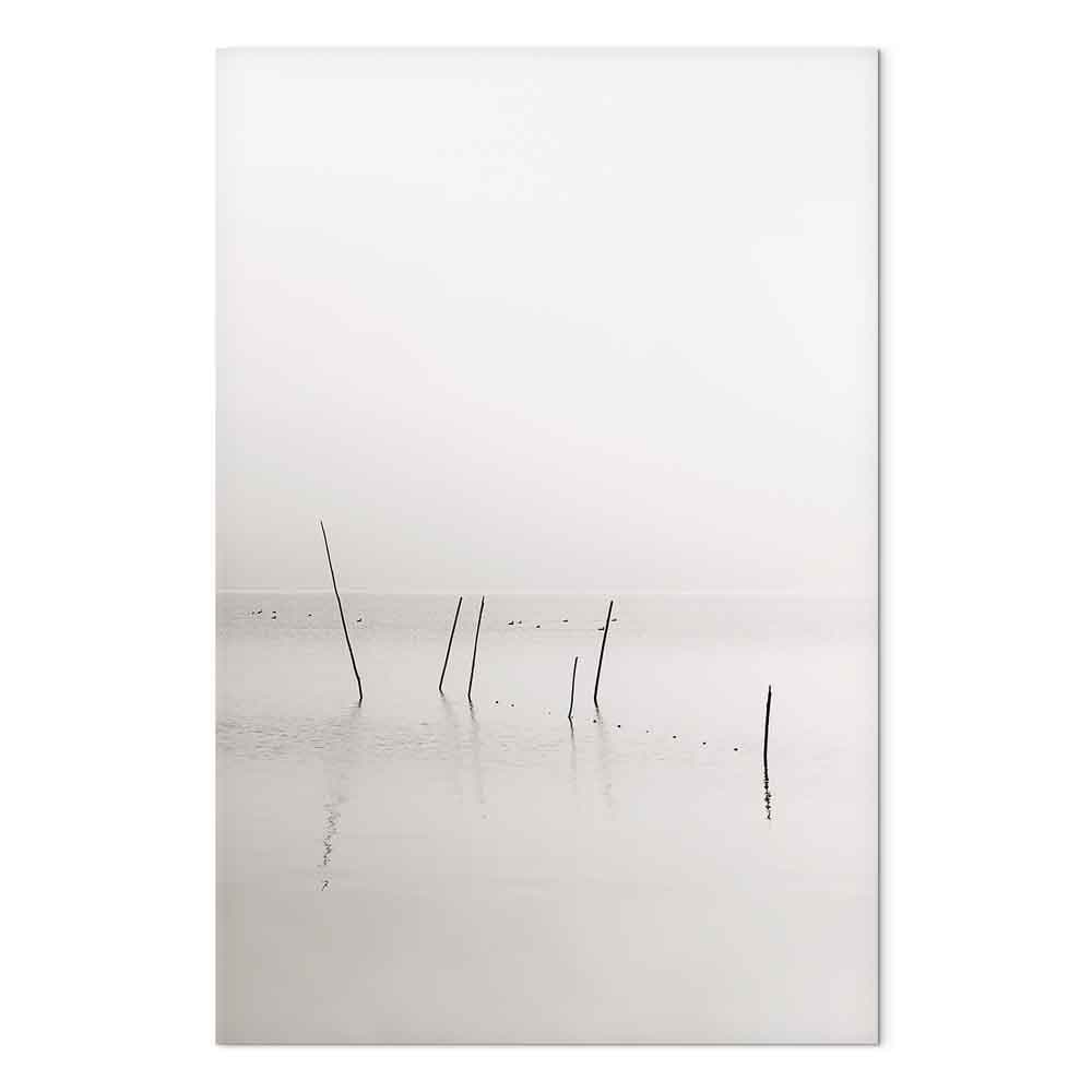 Leinwandbild Mglisty szlak 20×30 cm, Standardleinwand