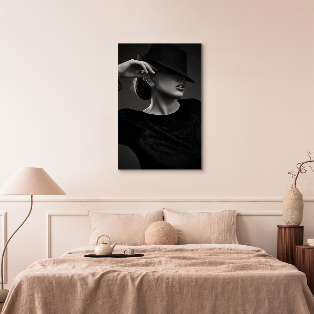 Canvas print Marzycielka 20×30 cm, standard canvas