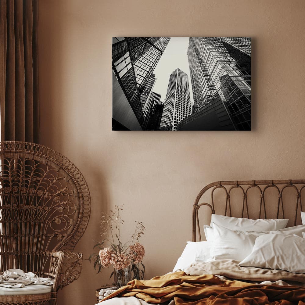 Leinwandbild W wielkim mieście szeroki - drugi wariant 30×20 cm, Standardleinwand