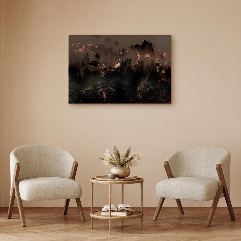 Canvas print Oczekując opatrzności szeroki 30×20 cm, standard canvas