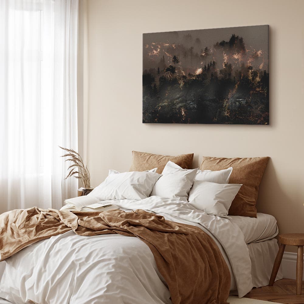 Canvas print Oczekując opatrzności szeroki 30×20 cm, standard canvas
