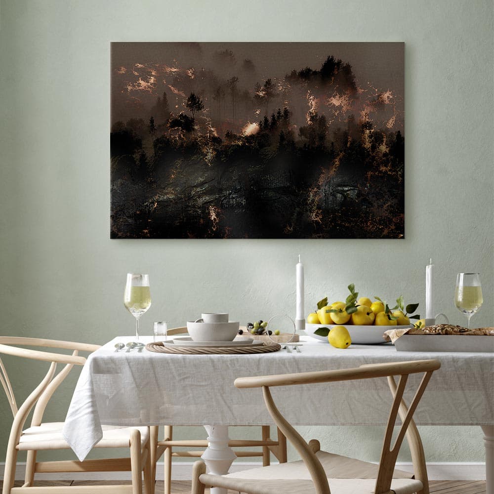 Canvas print Oczekując opatrzności szeroki 30×20 cm, standard canvas