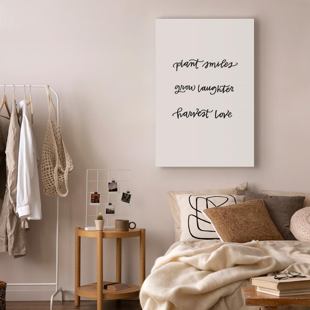 Obraz na płótnie Radość i miłość 20×30 cm, płótno standard
