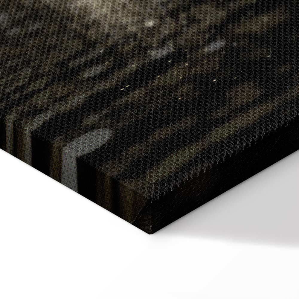 Leinwandbild Zamieć śnieżna 20×30 cm, Standardleinwand
