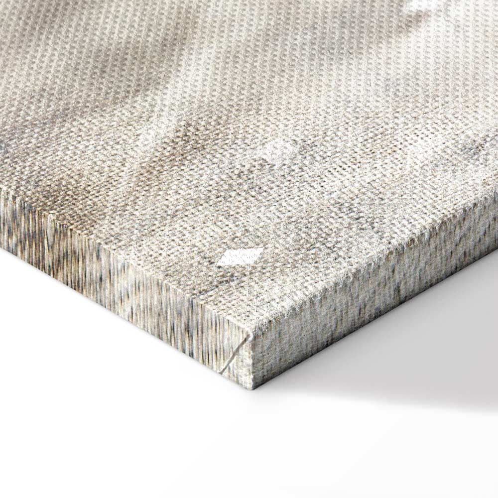 Leinwandbild Majowy śnieg 20×30 cm, Standardleinwand