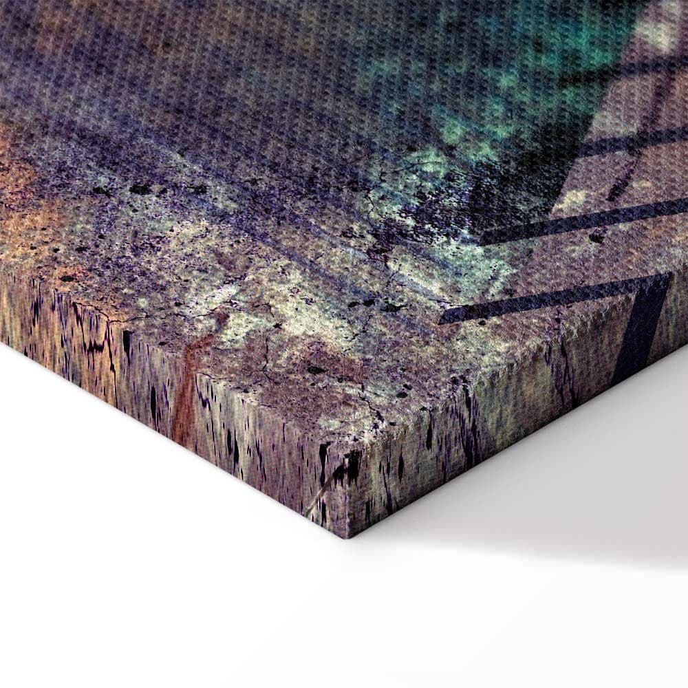 Картина на холсте Miodowa abstrakcja 20×30 см, стандартный холст
