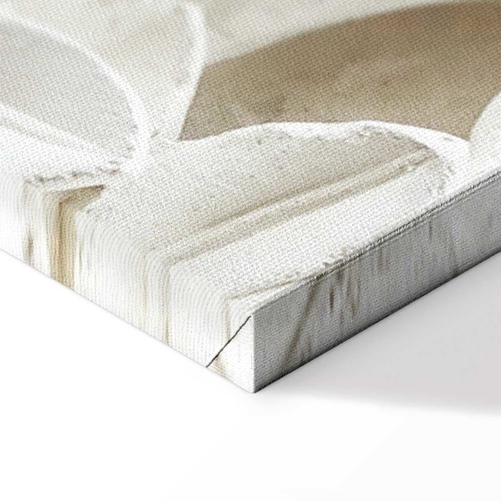 Canvas print Ceramiczne liście szeroki 90×60 cm, Italian canvas
