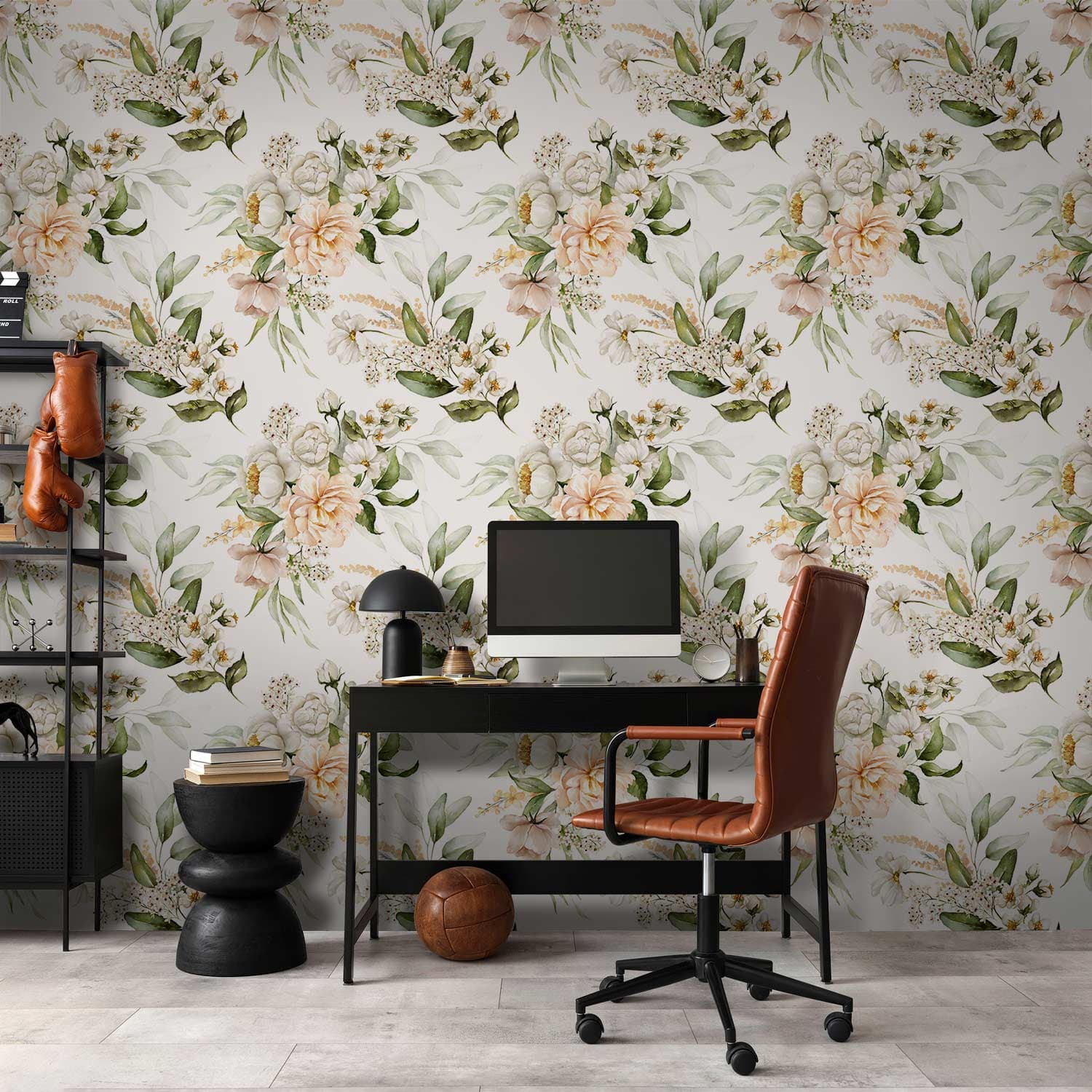 Wallpaper Kwiaty w chmurach 50×1000 cm, standard non-woven