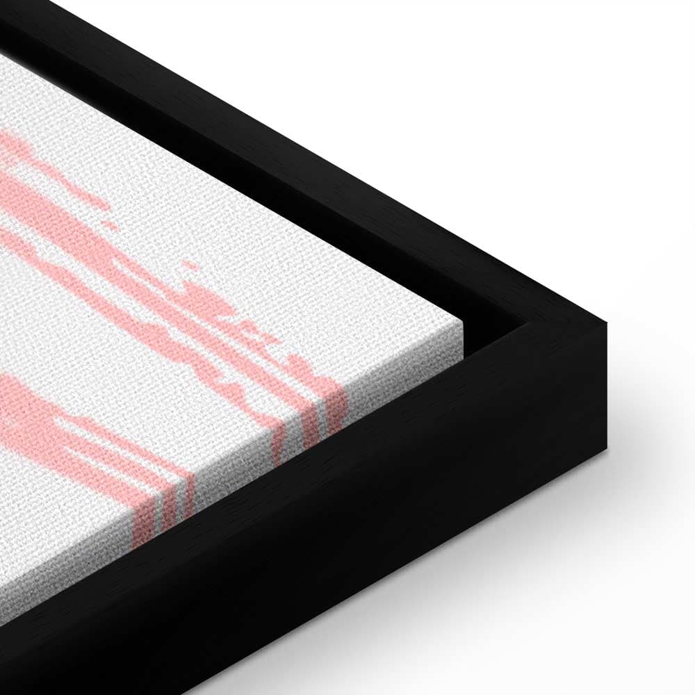 Leinwandbild Egzotyczne skrzydła - Papuga wśród abstrakcyjnych wzorów liści 80×120 cm, Standardleinwand