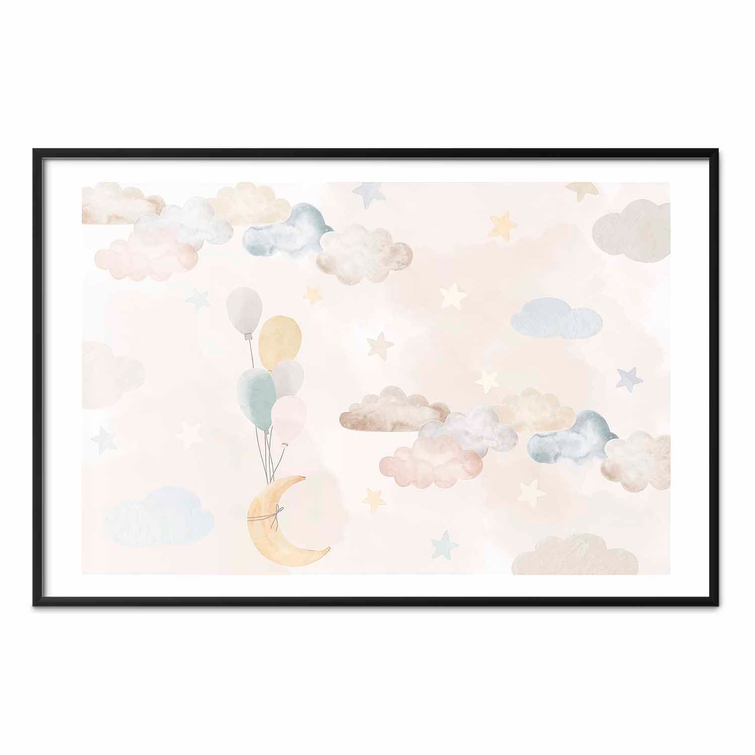 Plakat Bajkowe niebo 30×21 cm