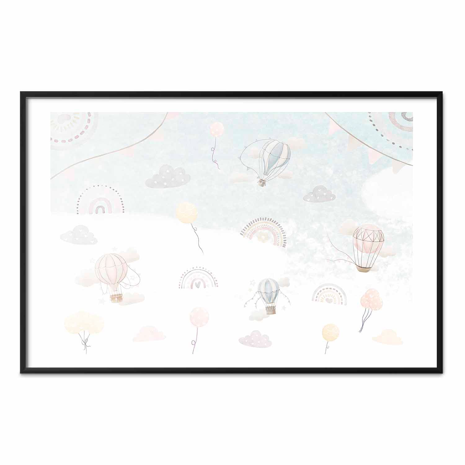 Plakat Przygoda pośród chmur 30×21 cm