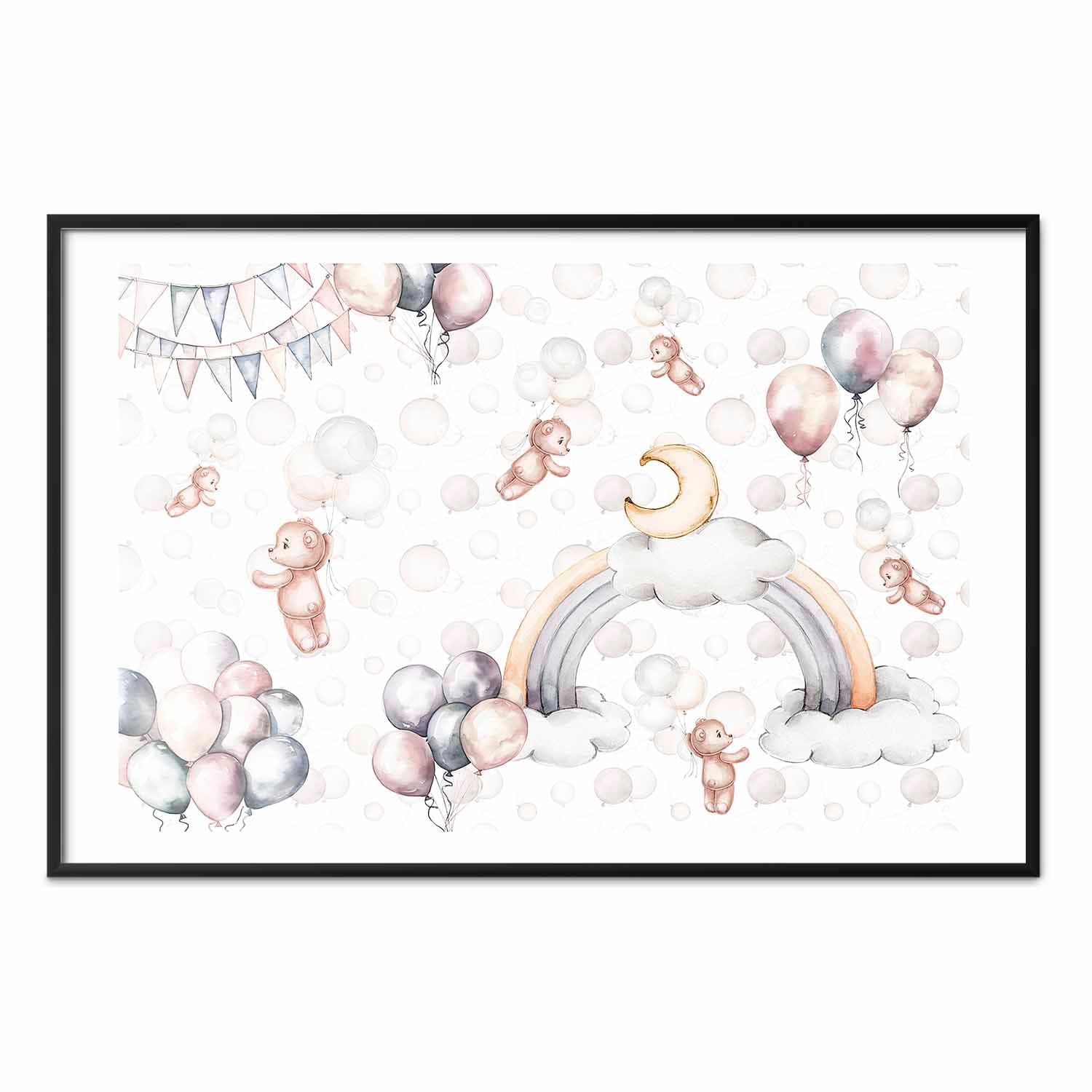 Plakat Misie w przestworzach 30×21 cm