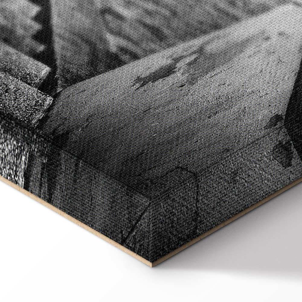 Leinwandbild Paryskie przedmieście 20×30 cm, Standardleinwand