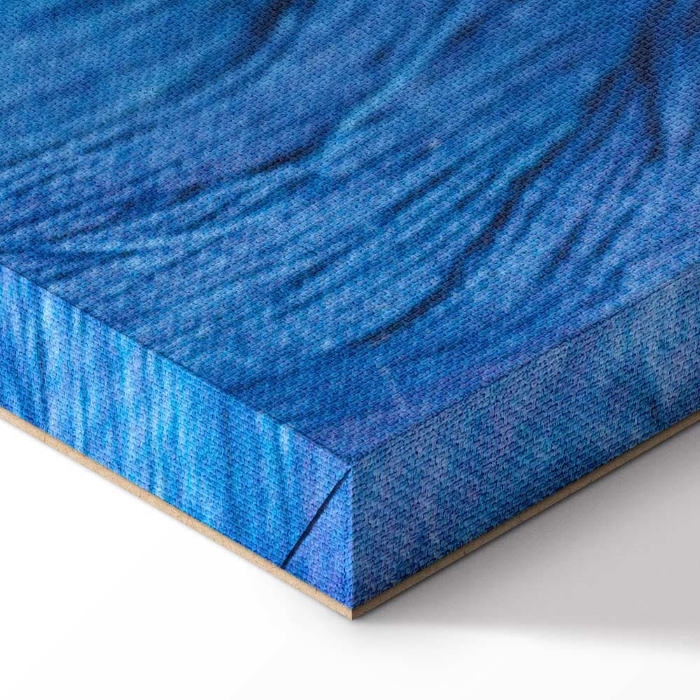 Canvas print Niebieska włóczka 20×30 cm, standard canvas
