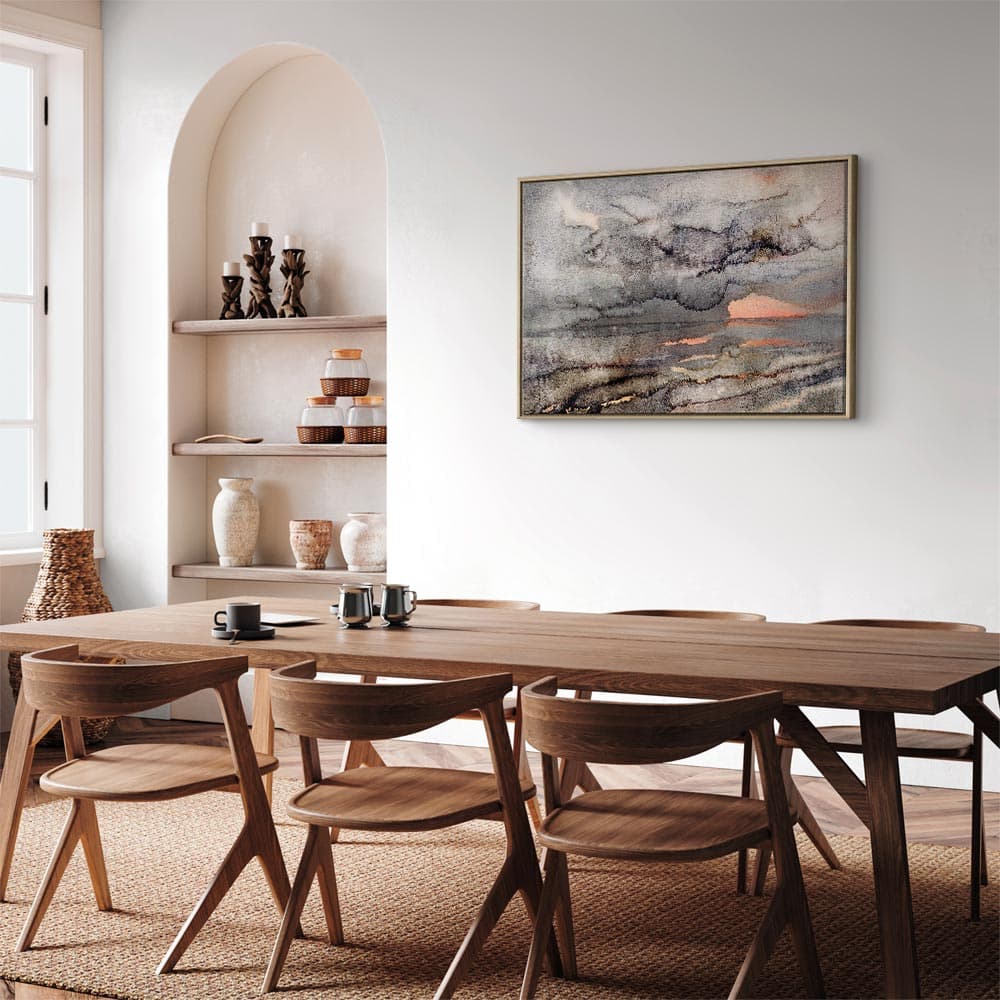 Leinwandbild Chmury połączone szeroki 90×60 cm, Standardleinwand