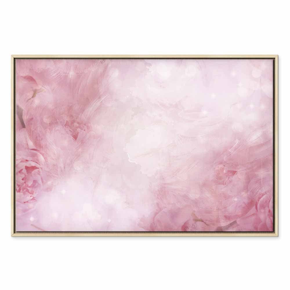 Leinwandbild Różowa siła szeroki 120×80 cm, Standardleinwand
