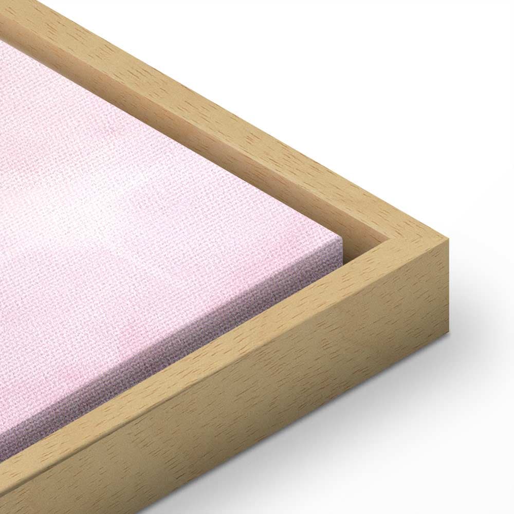 Leinwandbild Różowa siła szeroki 120×80 cm, Standardleinwand