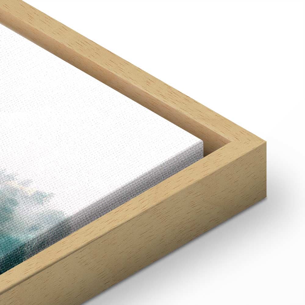 Leinwandbild Turkusowa dolina wąski 150×50 cm, Standardleinwand