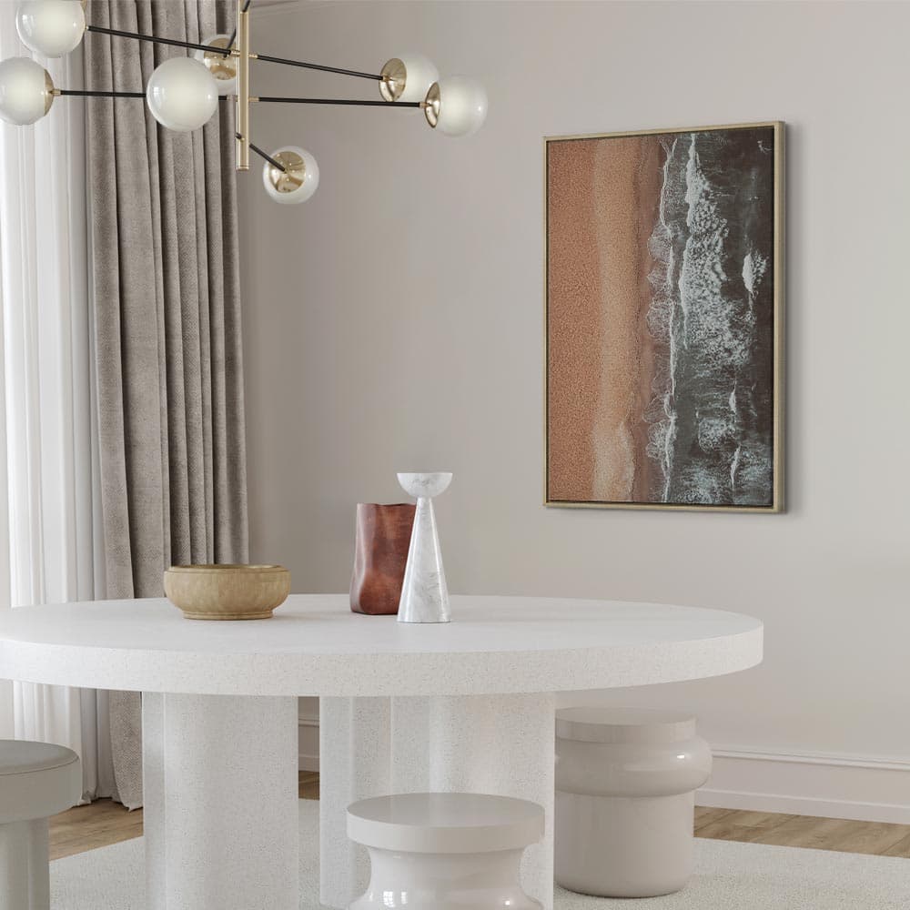 Leinwandbild Linia brzegu 80×120 cm, Standardleinwand