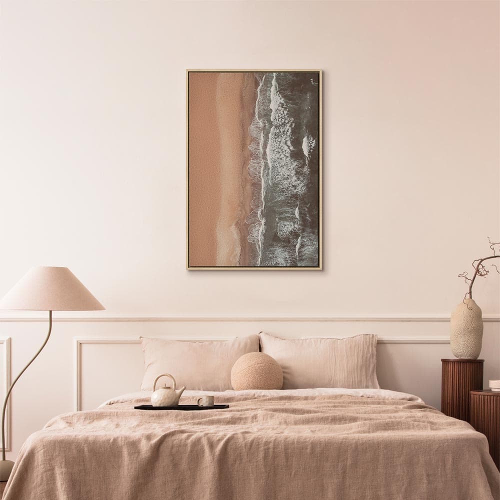 Leinwandbild Linia brzegu 80×120 cm, Standardleinwand
