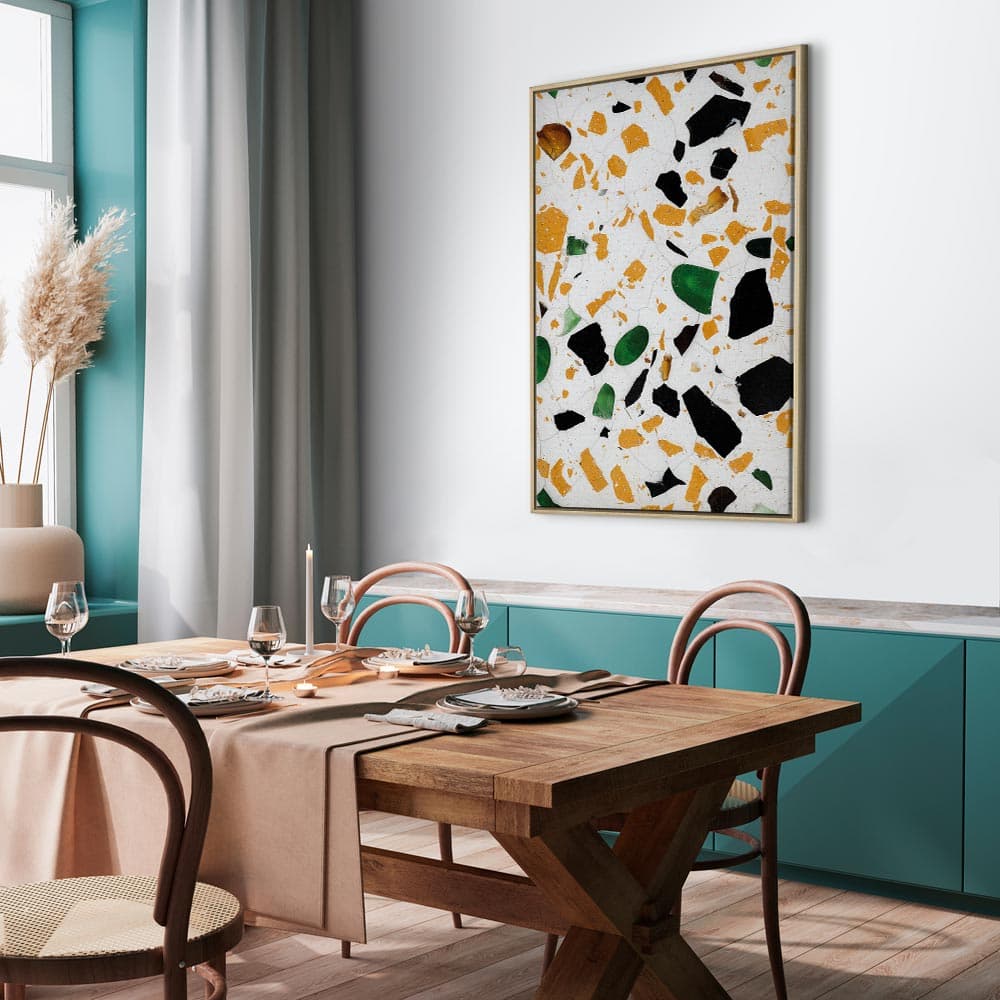 Картина на холсте Terrazzo 40×60 см, стандартный холст