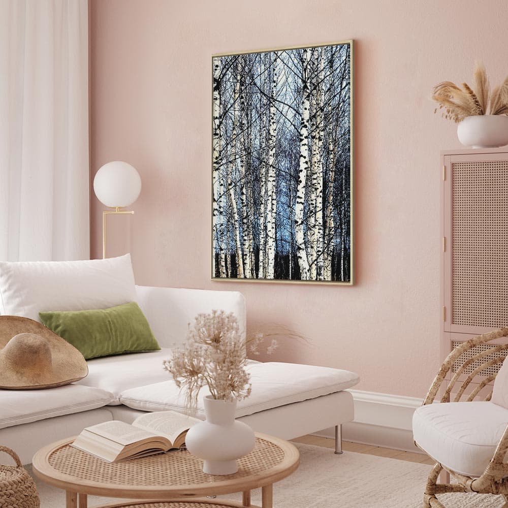 Картина на полотні Mroźny styczeń 40×60 см, стандартне полотно