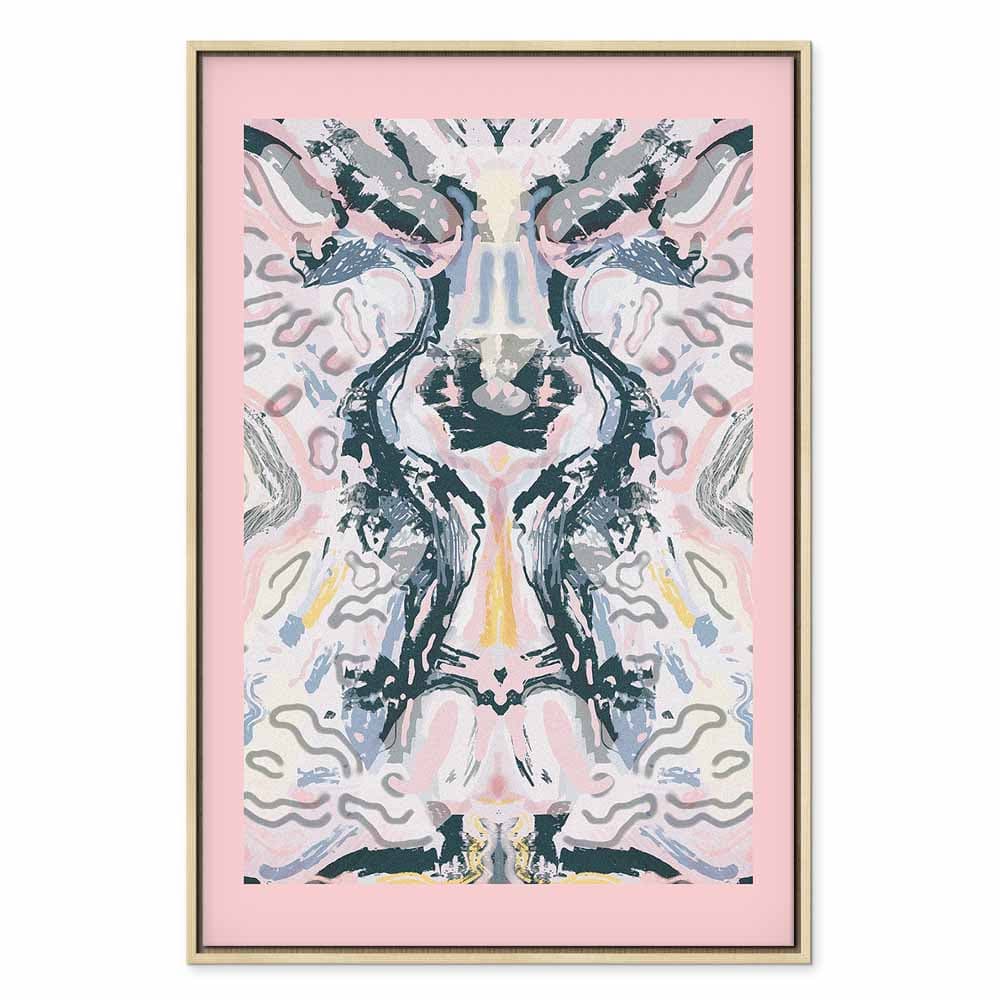 Obraz na płótnie Mantra Rorschacha 60×90 cm, płótno standard