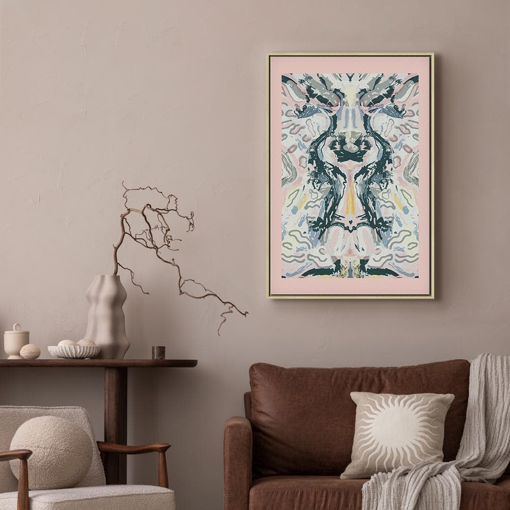 Obraz na płótnie Mantra Rorschacha 60×90 cm, płótno standard