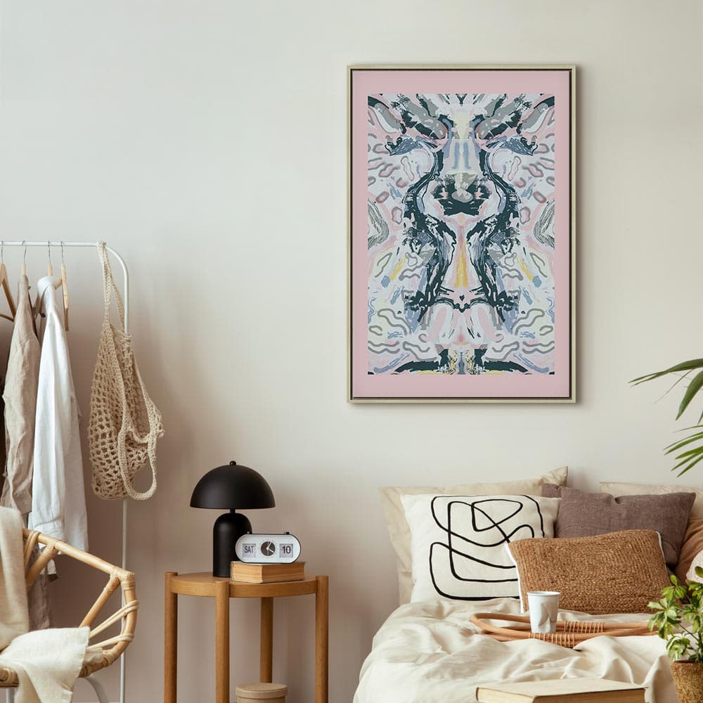 Obraz na płótnie Mantra Rorschacha 60×90 cm, płótno standard