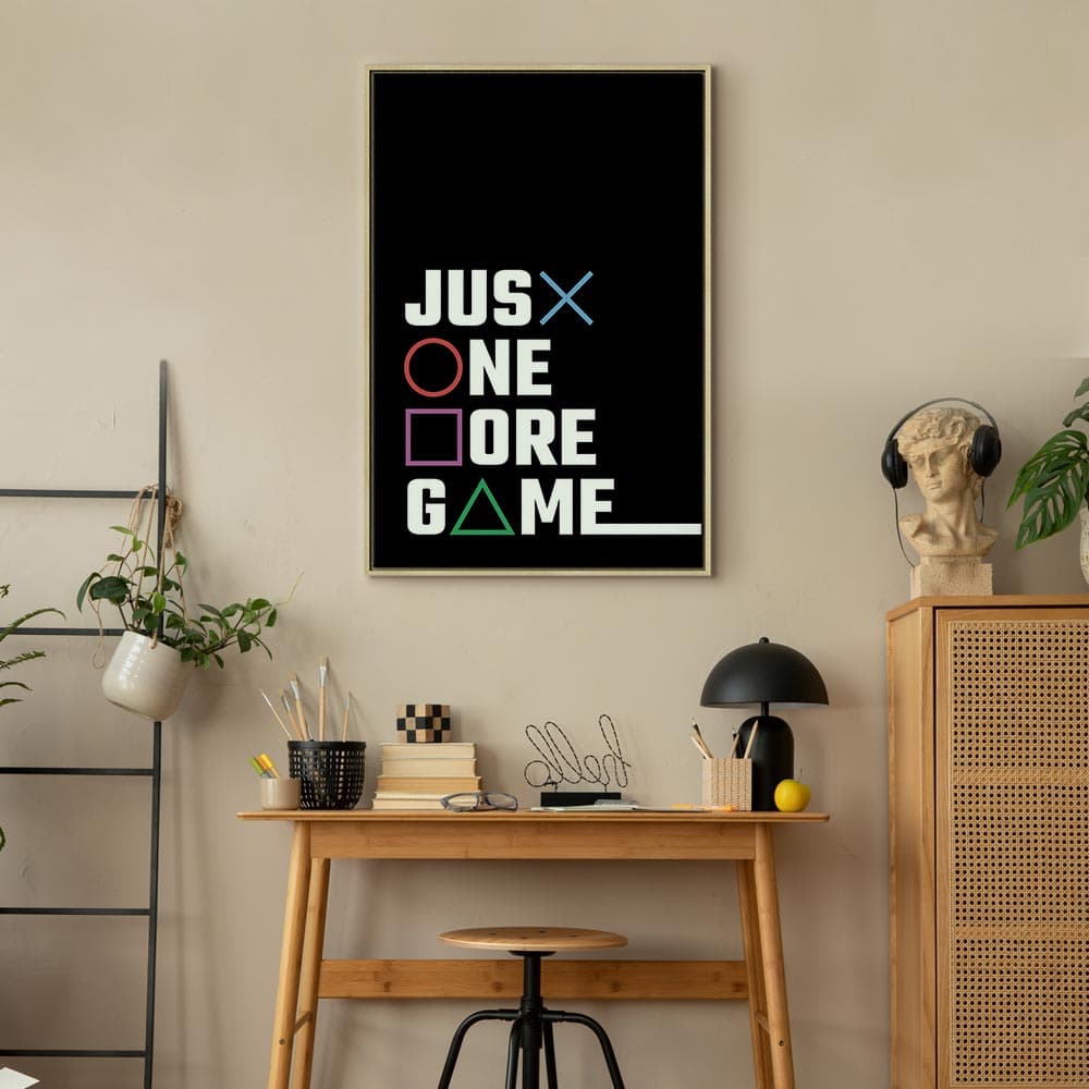 Canvas print Binge Gaming 60×90 cm, standard canvas