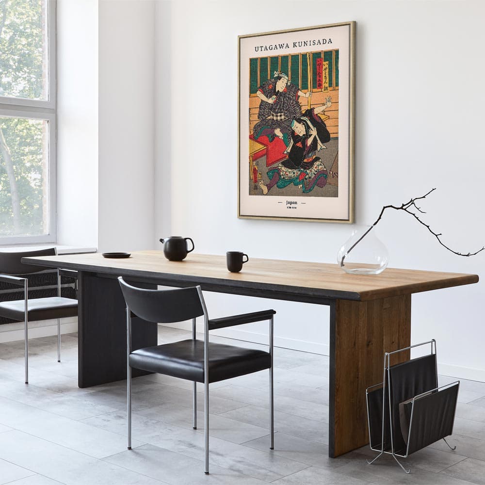 Leinwandbild Japoński drzeworyt 40×60 cm, Standardleinwand