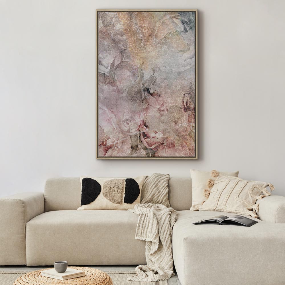 Leinwandbild Nostalgiczny bukiet 40×60 cm, Standardleinwand