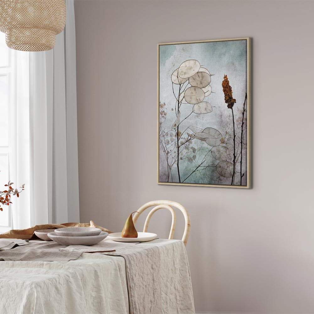 Canvas print Owoce lunarii 80×120 cm, standard canvas