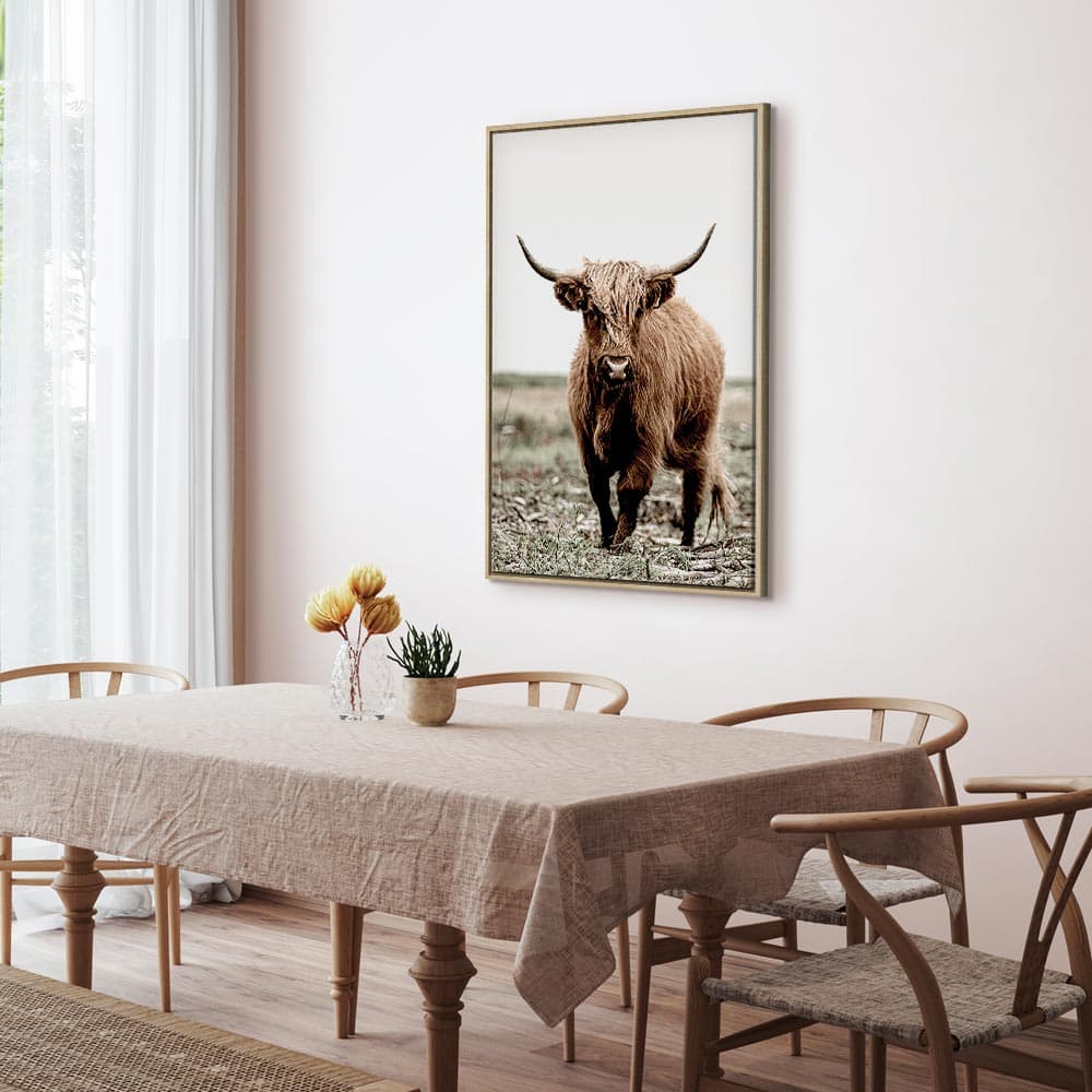 Leinwandbild Młody rogacz 60×90 cm, Standardleinwand