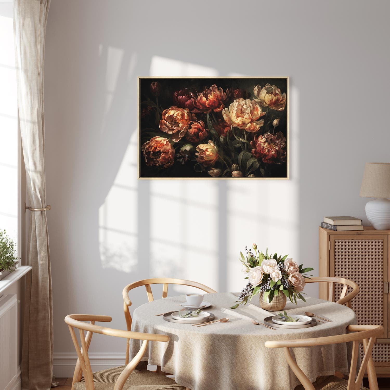 Leinwandbild Kwitnące tulipany 90×60 cm, Standardleinwand