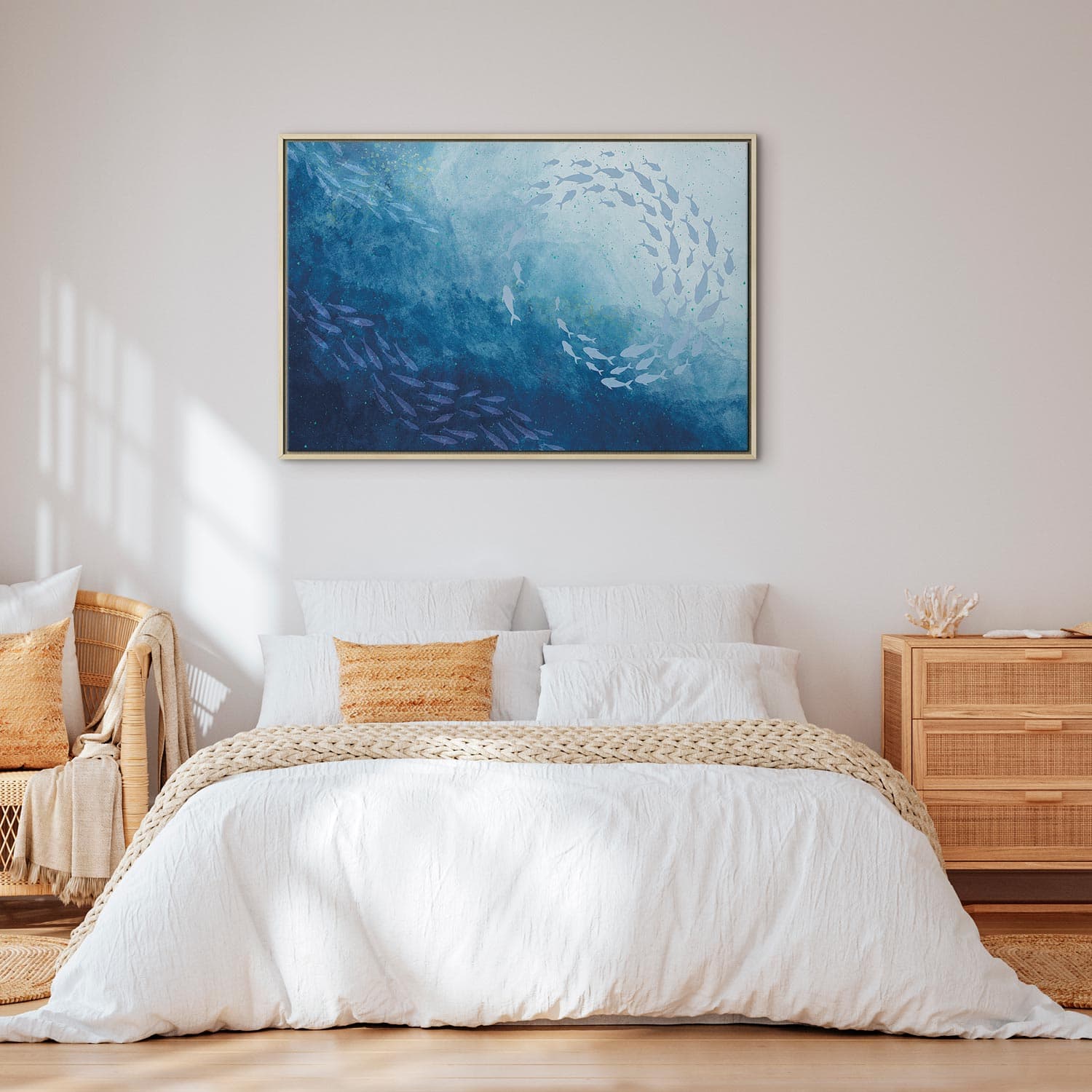 Leinwandbild Morska toń 60×40 cm, Standardleinwand