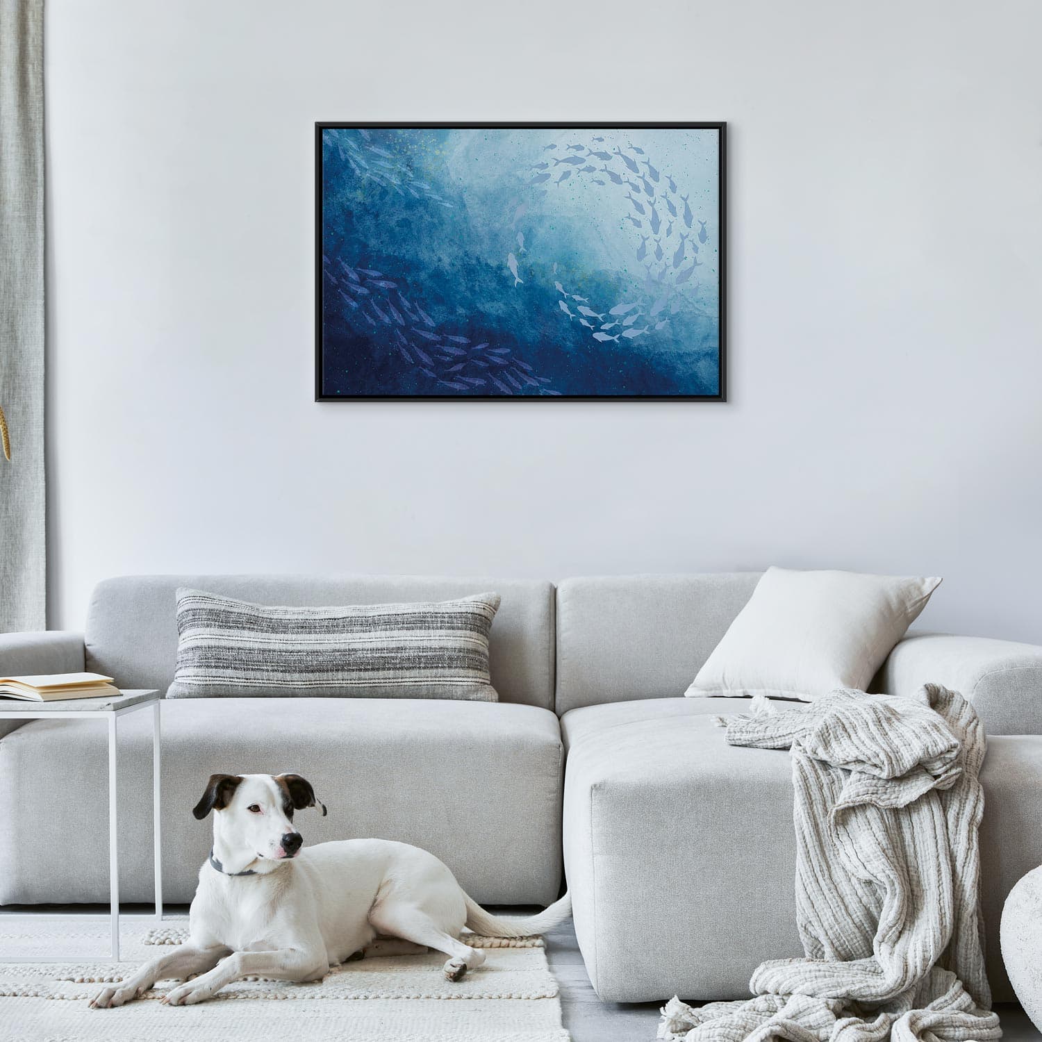 Leinwandbild Morska toń 90×60 cm, Standardleinwand