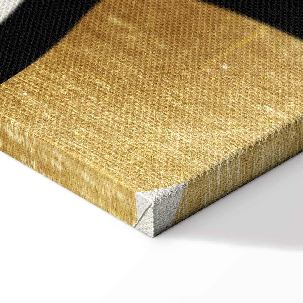 Obraz na płótnie Złota spirala szeroki 90×60 cm, płótno standard